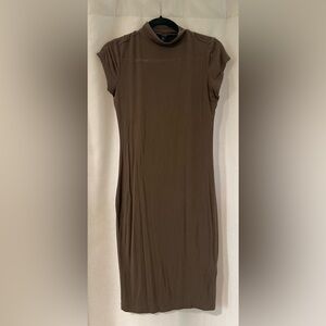 Forever 21 mock neck bodycon dress